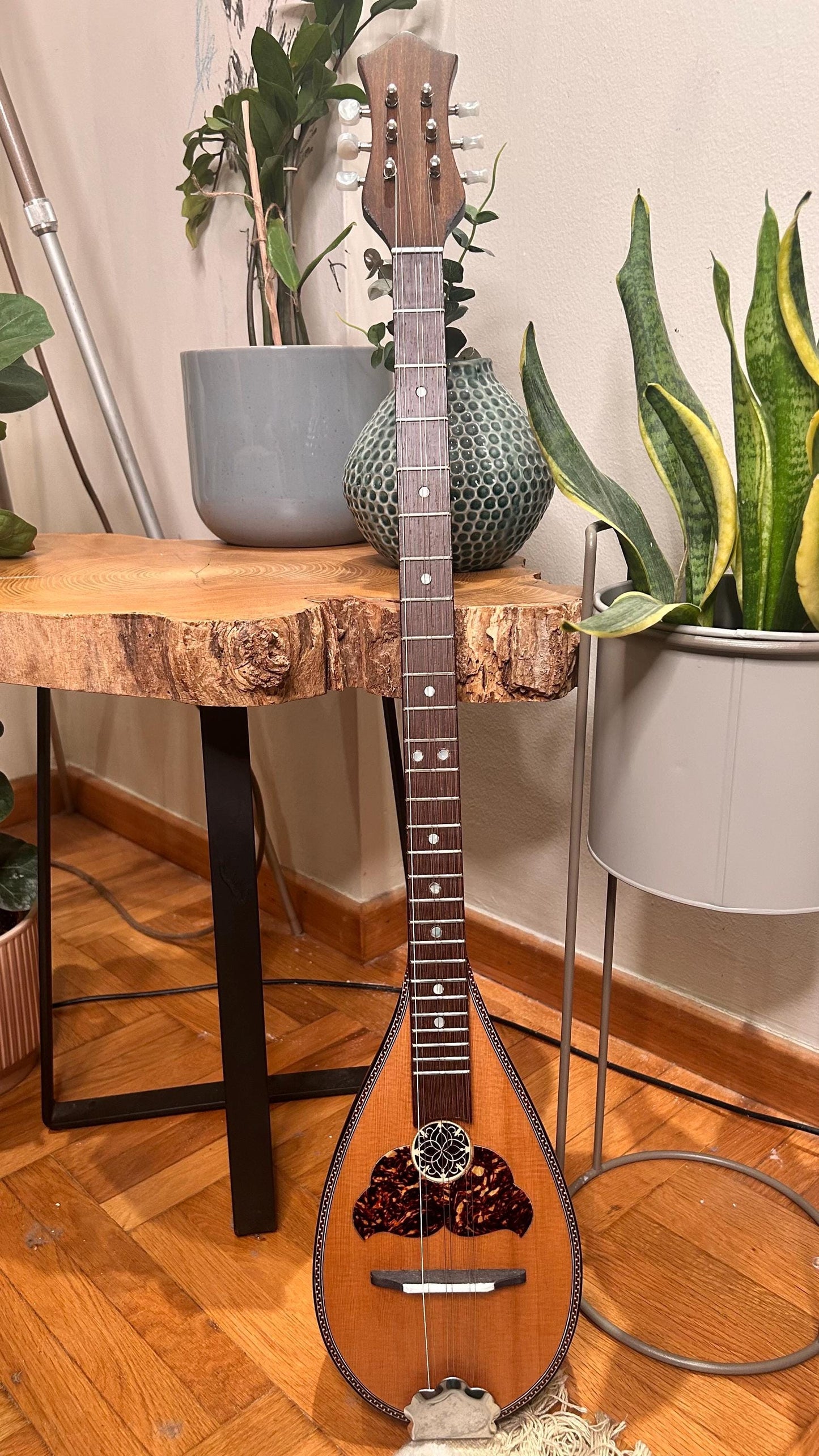 Tzouras ~ Greek traditional Music Instrument [ Handmade Tzouras ] ~ 6string Tzouras ~ Rebetiko music instrument ~