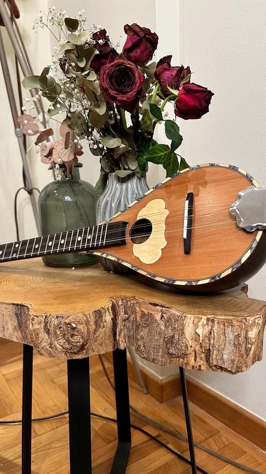 Tzouras ~ Greek traditional Music Instrument [ Handmade Tzouras ] ~ 6string Tzouras ~ Rebetiko music instrument ~
