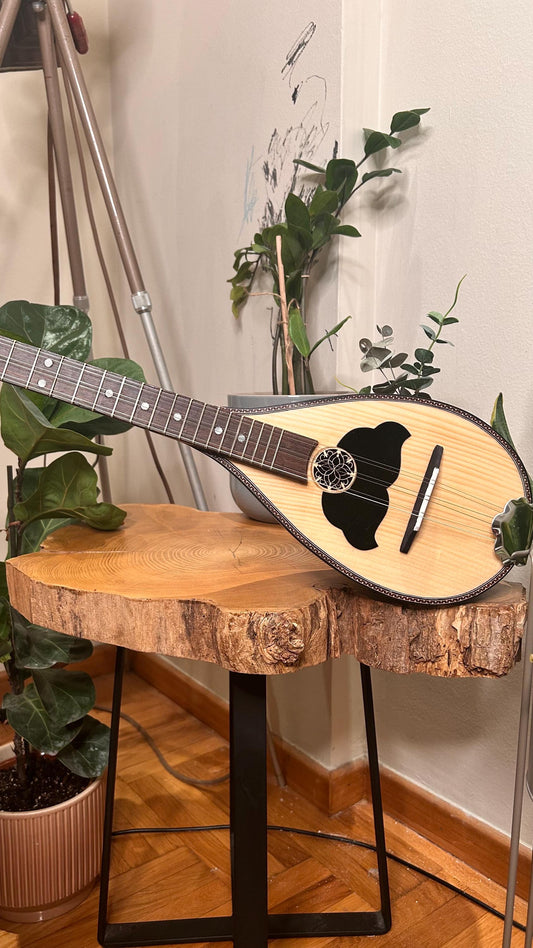 Tzouras ~ Greek traditional Music Instrument [ Handmade Tzouras ] ~ 6string Tzouras ~ Rebetiko music instrument ~