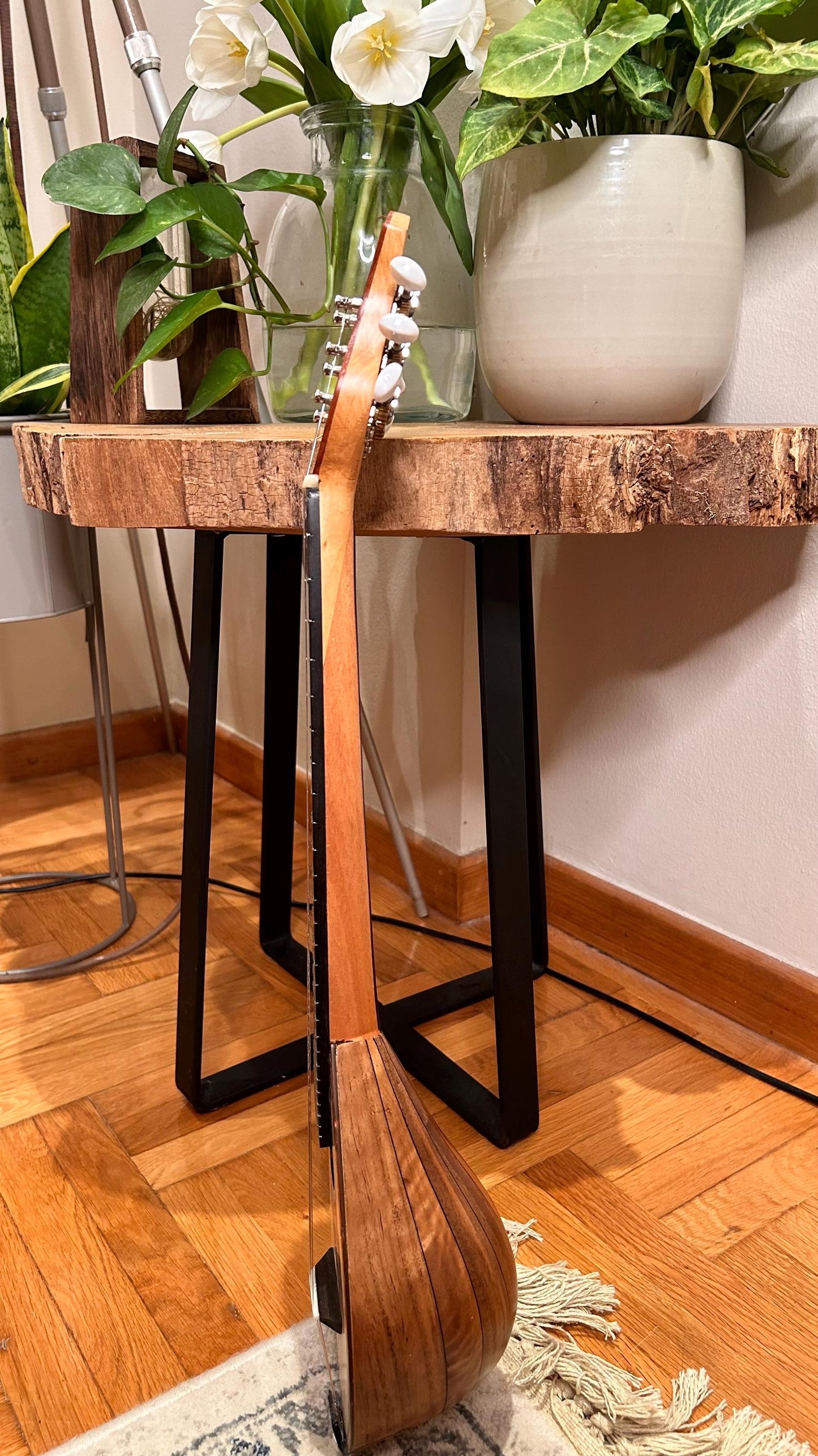 Professional Baglamas ~ [Handmade Custom Professional Baglamas] Greek traditional Music Instrument ~ 6string Baglamas ~ Rebetiko music ~