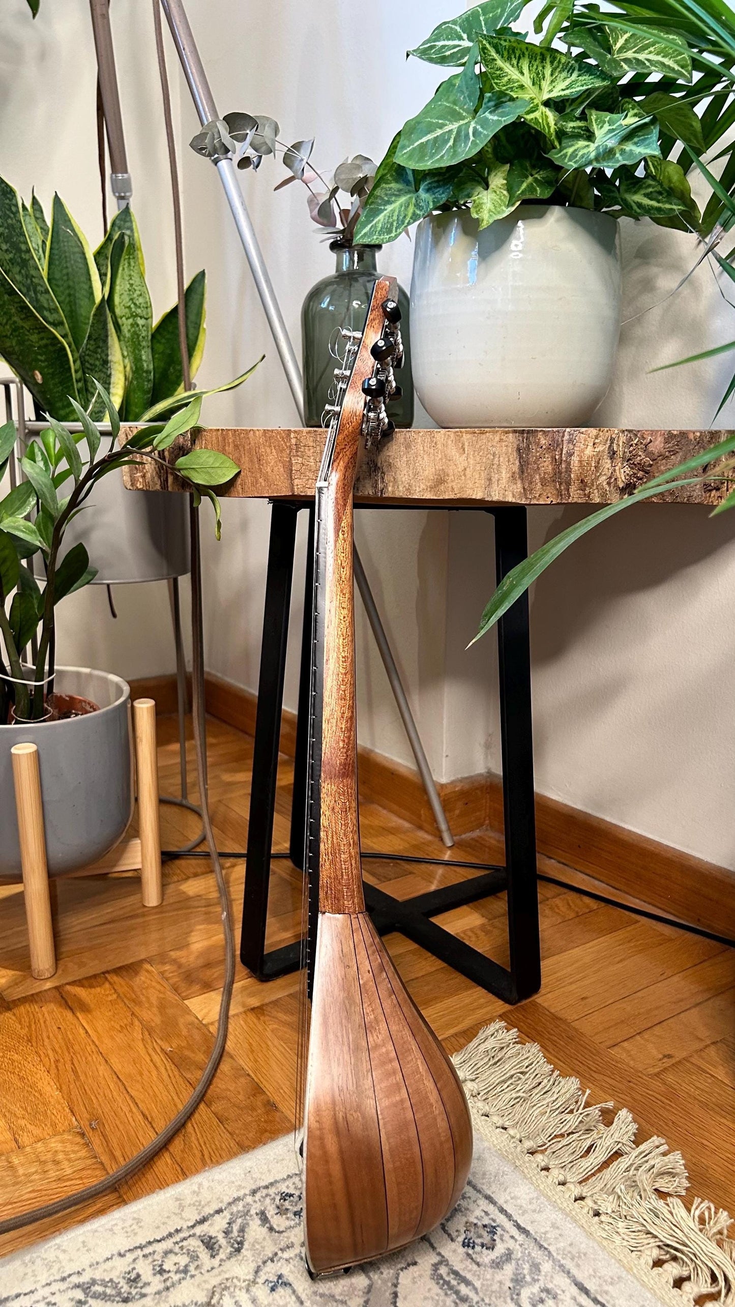 Professional Baglamas ~ [Handmade Custom Professional Baglamas] Greek traditional Music Instrument ~ 6string Baglamas ~ Rebetiko music ~