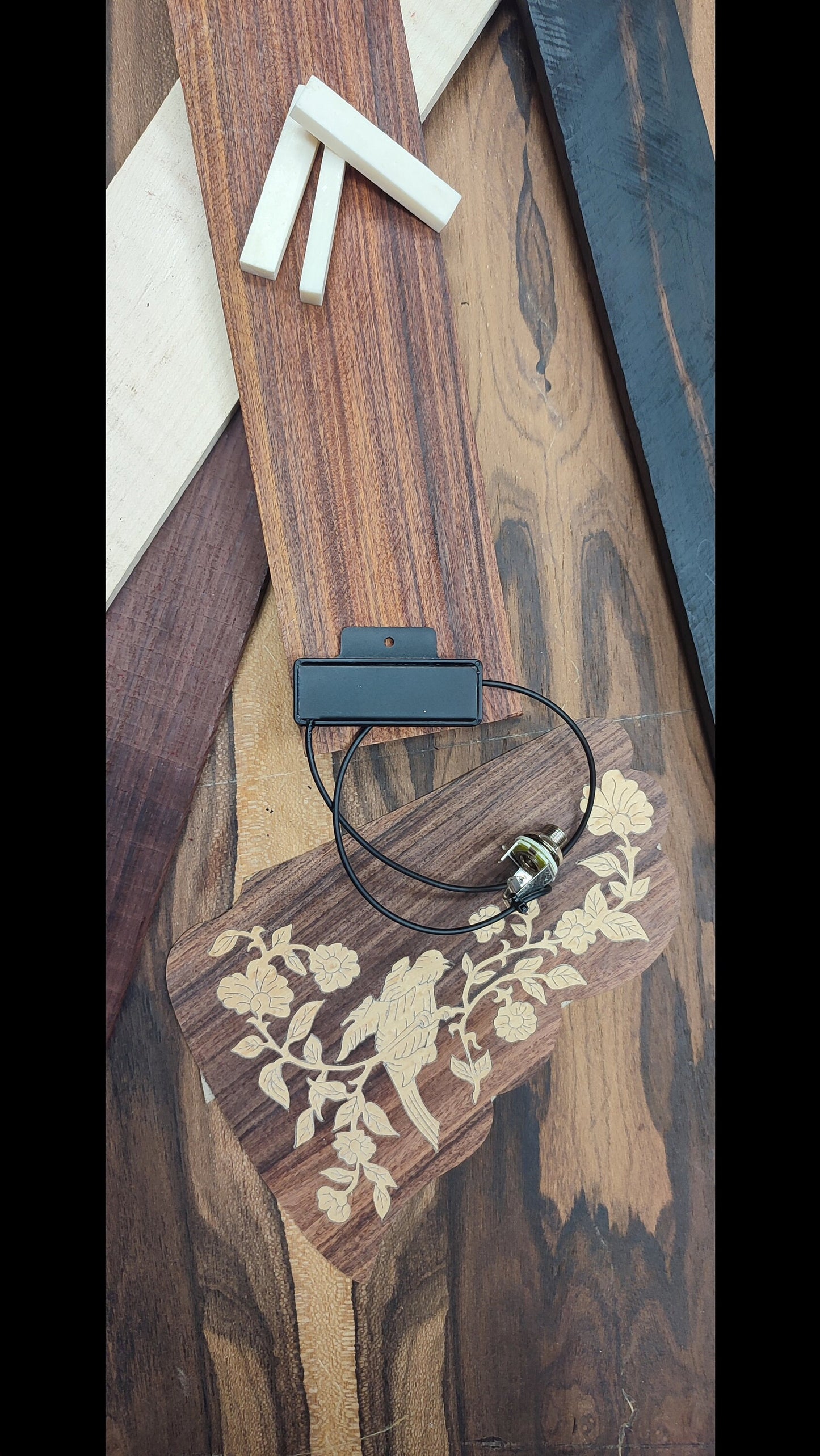TAP ~ Bouzouki Passive Pickup ~ The "RAST" model ~ Passive 6string & 8String Bouzouki Pick-up ~