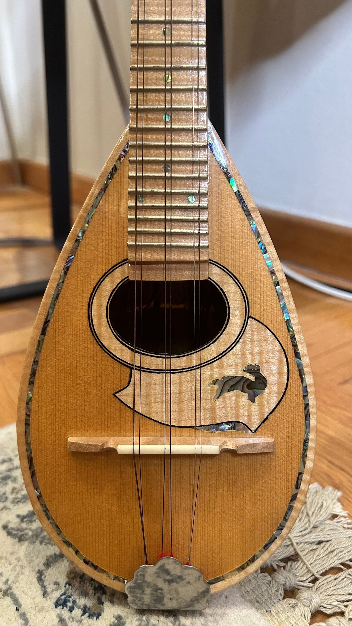Professional Baglamas ~ [Handmade Custom Professional Baglamas] Greek traditional Music Instrument ~ 6string Baglamas ~ Rebetiko music ~