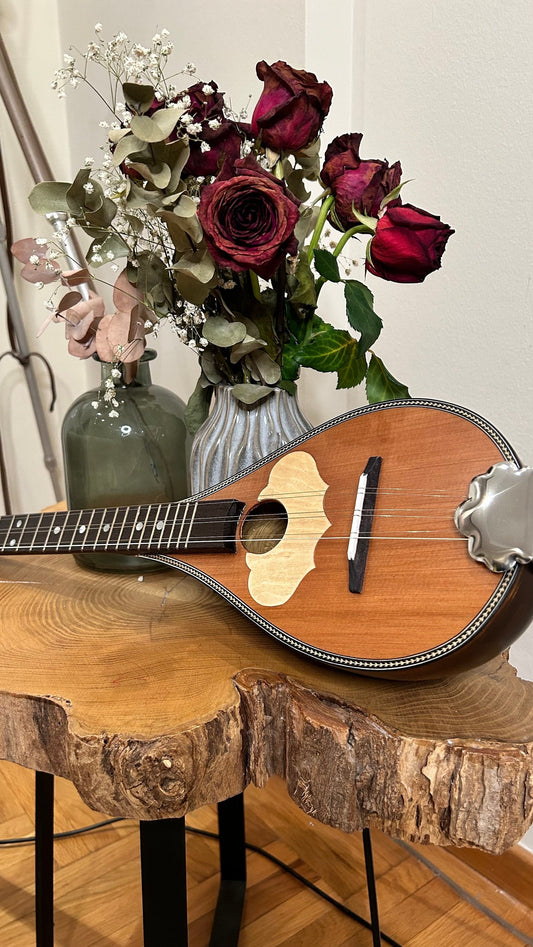 Tzouras ~ Greek traditional Music Instrument [ Handmade Tzouras ] ~ 6string Tzouras ~ Rebetiko music instrument ~