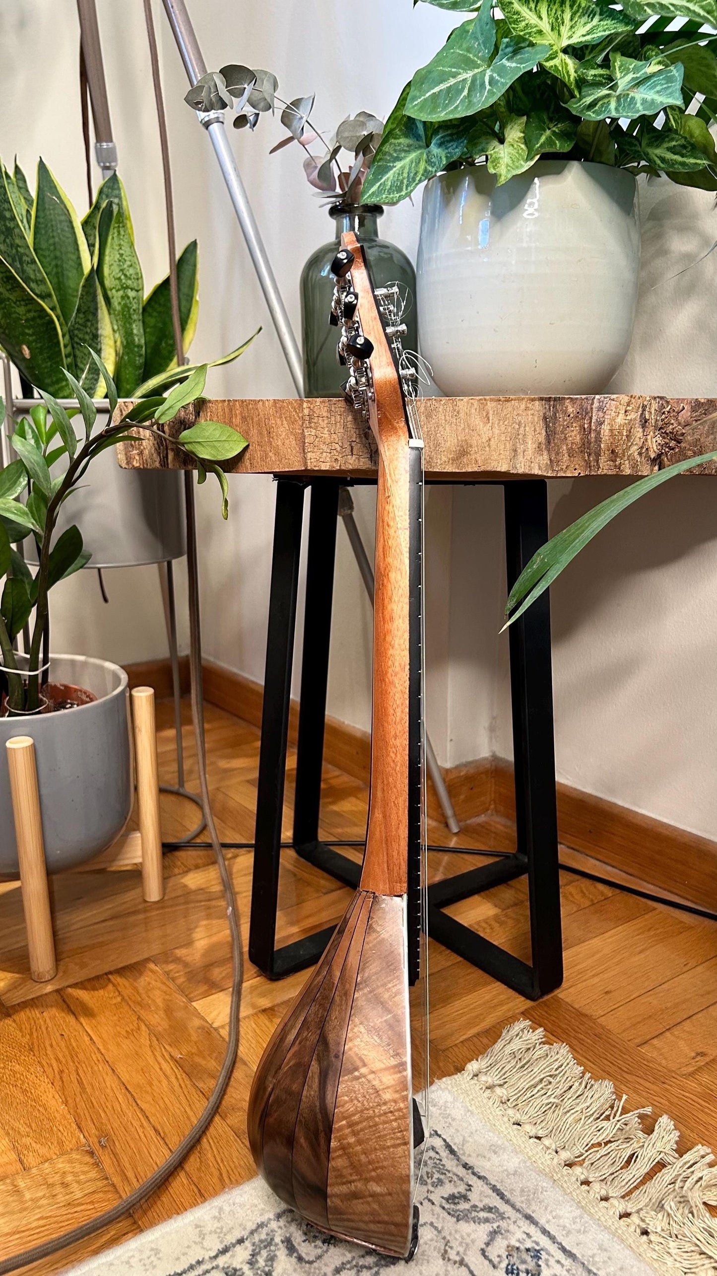 Professional Baglamas ~ [Handmade Custom Professional Baglamas] Greek traditional Music Instrument ~ 6string Baglamas ~ Rebetiko music ~