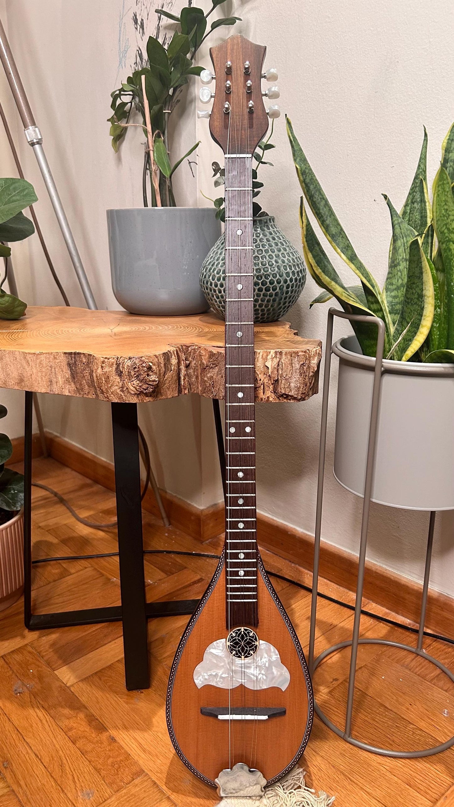 Tzouras ~ Greek traditional Music Instrument [ Handmade Tzouras ] ~ 6string Tzouras ~ Rebetiko music instrument ~