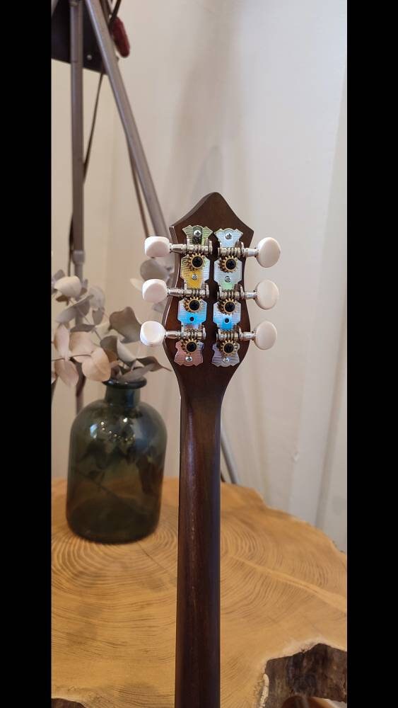 Custom Tzouras , Bulgari lookalike / Side Soundhole ~ Greek traditional Music Instrument [ Handmade Tzouras ] ~ Rebetiko music instrument ~