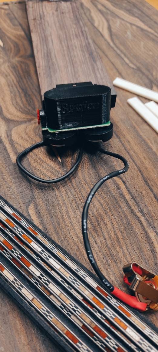 B-Voice ~ Bouzouki Active Pickup ~ The "Active - Black " model ~Active 6String & 8String Bouzouki Pick-up ~